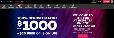 borgata pa bonus code.